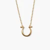 Chan Luu Necklaces^Horseshoe Necklace Yellow Gold