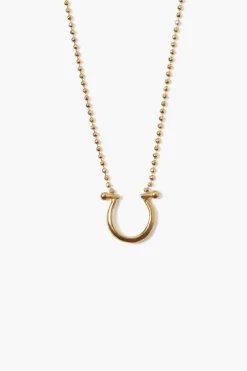 Chan Luu Necklaces^Horseshoe Necklace Yellow Gold
