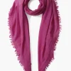 Chan Luu Scarves^Hyacinth Windowpane Cashmere Scarf