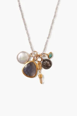 Chan Luu Necklaces^Hypatia Charm Necklace Labradorite Mix
