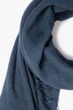 Chan Luu Scarves^Indigo Cashmere And Silk Scarf