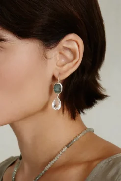 Chan Luu Earrings^Ingrid Drop Earrings Crystal Mix