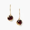 Chan Luu Earrings^January Birthstone Earrings Garnet Crystal