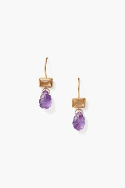 Chan Luu Earrings^Jubilee Drop Earrings Amethyst