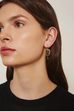Chan Luu Earrings^14K Black Mix Pompeii Earrings