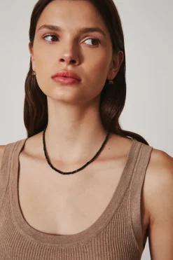 Chan Luu Necklaces^14K Black Tourmaline Petra Necklace
