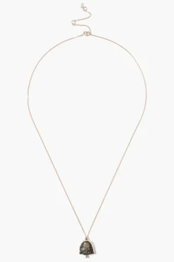 Chan Luu Necklaces^14K Buddha Necklace Golden Obsidian