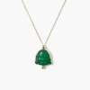 Chan Luu Necklaces^14K Buddha Necklace Green Quartz