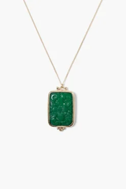 Chan Luu Necklaces^14K Gardenia Necklace Green Quartz
