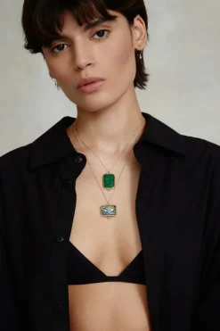 Chan Luu Necklaces^14K Gardenia Necklace Green Quartz