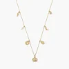 Chan Luu Necklaces^14K Gold Fun Necklace With Diamond Inlay