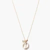 Chan Luu Necklaces^14K Keshi Pearl And Sliced Champagne Diamond Necklace
