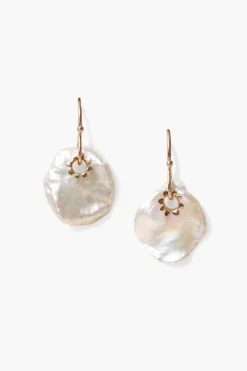 Chan Luu Earrings^14K Kilauea Earrings White Pearl