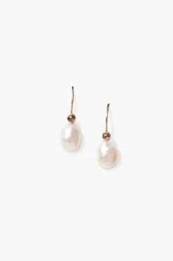 Chan Luu Earrings^14K Koloa Earrings White Pearl