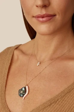 Chan Luu Necklaces^14K Peacock Pearl Mix Oasis Necklace