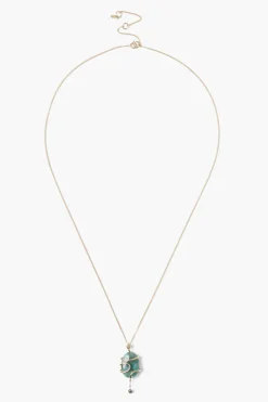 Chan Luu Necklaces^14K Serpent Necklace Emerald