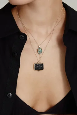 Chan Luu Necklaces^14K Serpent Necklace Emerald