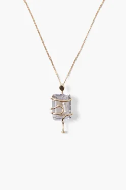 Chan Luu Necklaces^14K Serpent Necklace Green Amethyst