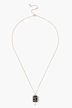 Chan Luu Necklaces^14K Serpent Necklace Smoky Quartz