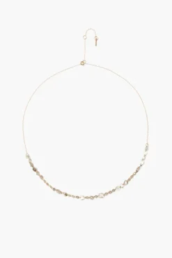 Chan Luu Necklaces^14K Sliced Champagne Diamond Short Necklace