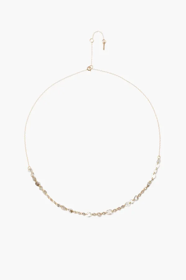 Chan Luu Necklaces^14K Sliced Champagne Diamond Short Necklace