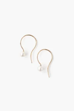 Chan Luu Earrings^14K White Pearl Drop Earrings