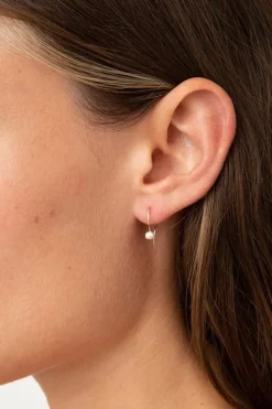 Chan Luu Earrings^14K White Pearl Drop Earrings