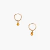 Chan Luu Earrings^14K Yellow Sapphire Aurora Hoops