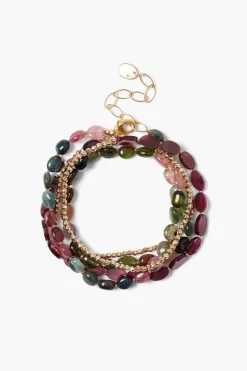 Chan Luu Bracelets^Kenai Naked Wrap Bracelet Tourmaline Mix