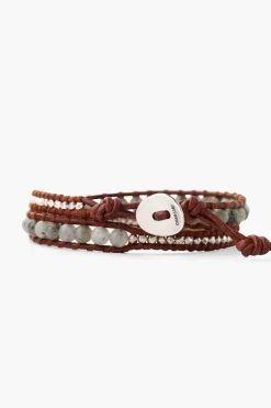 Chan Luu Bracelets^Labradorite Mix Double Wrap Bracelet