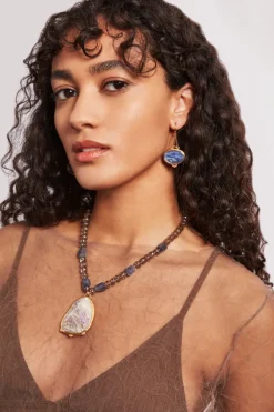 Chan Luu Earrings^Lake Drop Earrings Kyanite