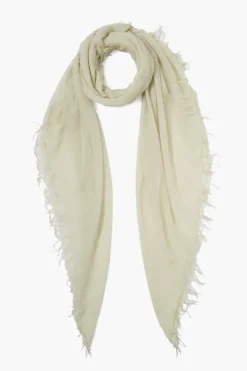 Chan Luu Scarves^Light Sage Cashmere And Silk Scarf