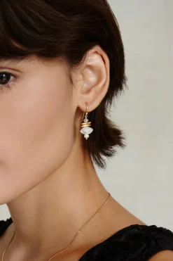 Chan Luu Earrings^Lisbeth Drop Earrings Moonstone Mix