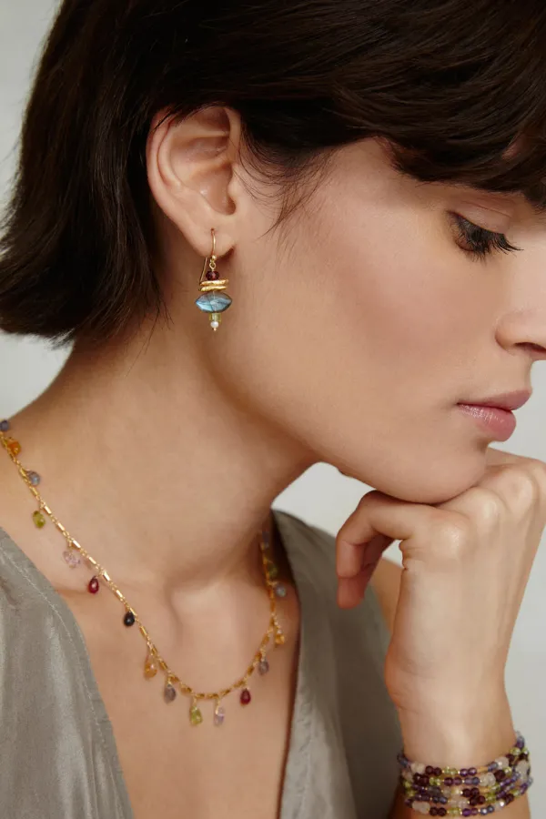 Chan Luu Earrings^Lisbeth Drop Earrings Multi Mix