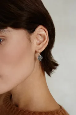 Chan Luu Earrings^Lumi Drop Earrings Silver Night