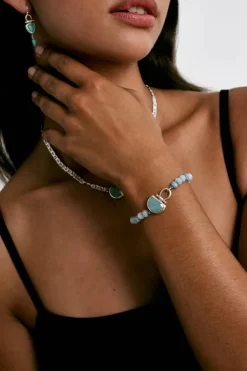 Chan Luu Bracelets^Luna Bracelet Aquamarine