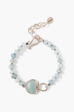 Chan Luu Bracelets^Luna Bracelet Set Aquamarine