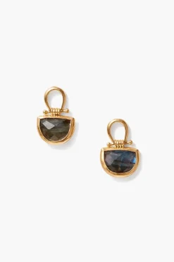 Chan Luu Earrings^Luna Stud Earrings Labradorite