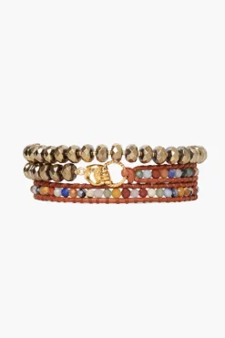 Chan Luu Bracelets^Mano Triple Wrap Bracelet Multi Mix