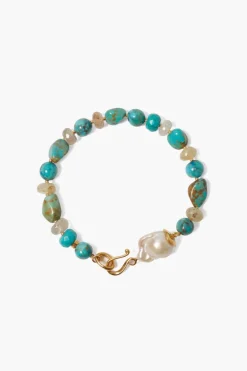 Chan Luu Bracelets^Marina Bracelet Turquoise Mix