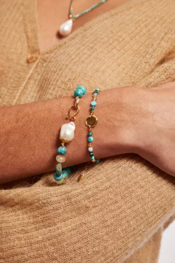 Chan Luu Bracelets^Marina Bracelet Turquoise Mix
