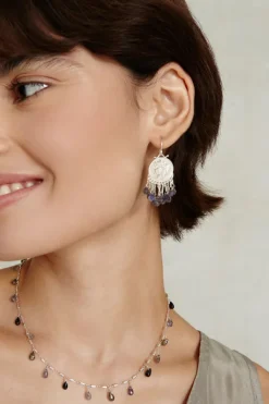 Chan Luu Earrings^Medusa Earrings Iolite