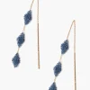 Chan Luu Earrings^Montana Crystal Diamond Thread Earrings