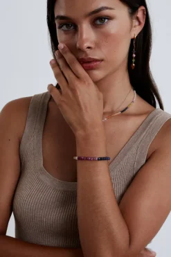 Chan Luu Bracelets^Monterrey Bracelet Multi Sapphire