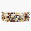 Chan Luu Bracelets^Multi And Gold Nugget Naked Wrap Bracelet
