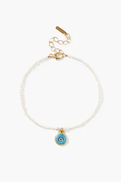 Chan Luu Bracelets^Mya Evil Eye Bracelet Turquoise Mix
