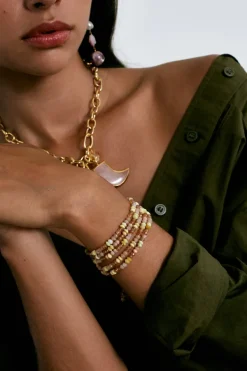 Chan Luu Bracelets^Odyssey Wrap Bracelet Citrine