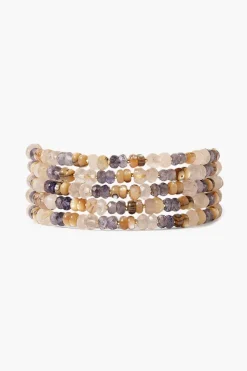 Chan Luu Bracelets^Odyssey Wrap Bracelet Iolite