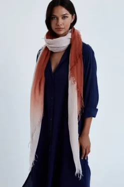 Chan Luu Scarves^Picante Dip-Dyed Cashmere And Silk Scarf
