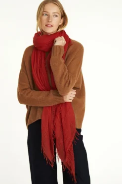 Chan Luu Scarves^Poppy Cashmere And Silk Scarf